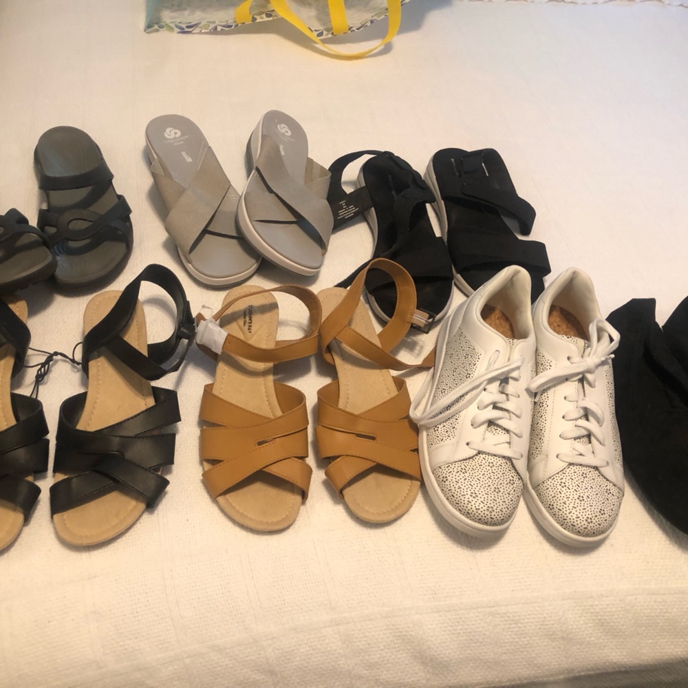 Shoes size 10 lot of 7 pr